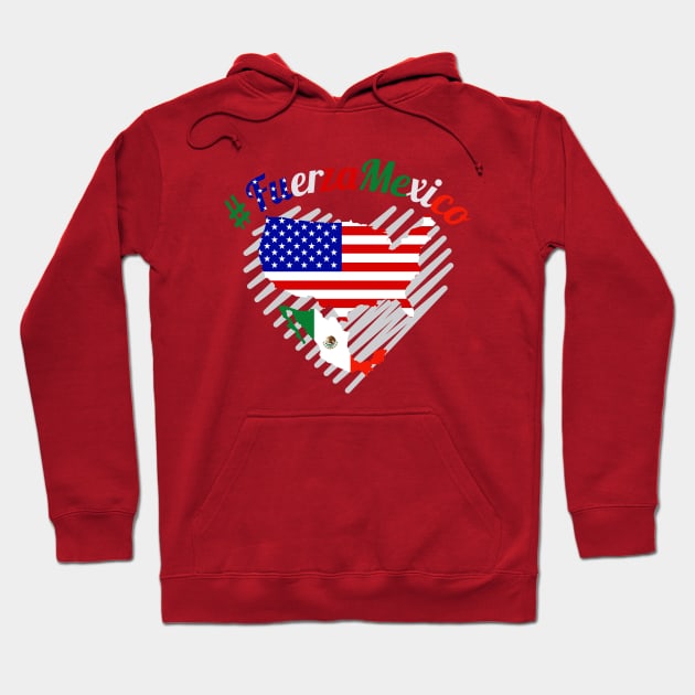 Fuerza Mexico Hoodie by leconcorde